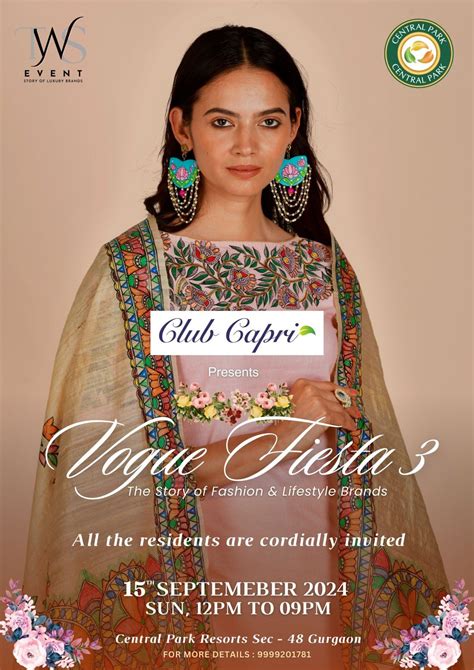 Vogue Fiesta 3 @ The Story of Fashion & Lifestyle Brands , Central Park ...