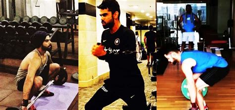 These Pictures Of Virat Kohli Working Out Prove Why He Is The Fittest ...