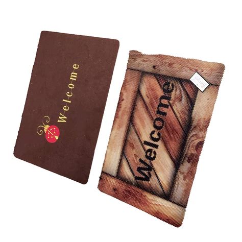 Buy HOMELANE Solid Artwork PVC Anti Skid Welcome Doormats (Multi-Colour ...