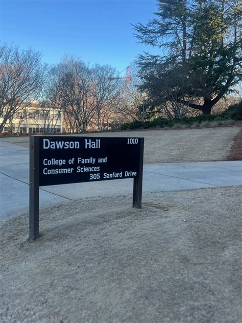 It was an honor to be back in Dawson Hall at UGA College of Family and ...