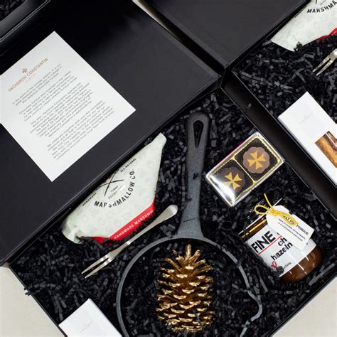 Custom Corporate Holiday Fondue-In-A-Box Themed Gifts for Vacheron Con