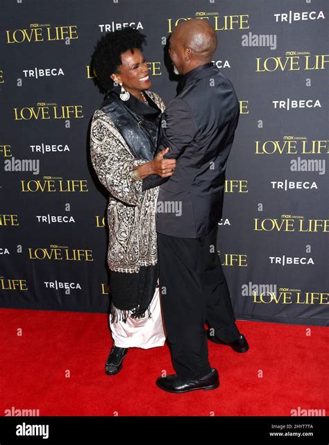 Janet Hubert and John Earl Jelks attending the Tribeca Fall Preview ...