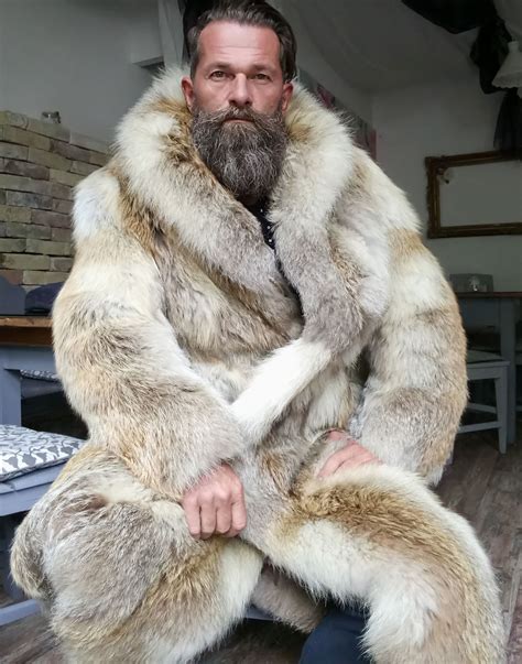 I'am a male FUR LOVER! | Mens fur, Mens fur coat, Fur