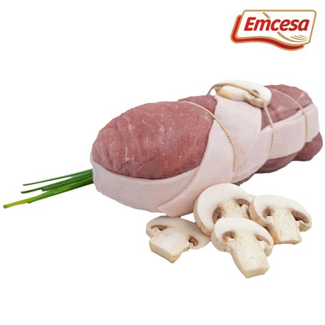 Marinated pork loin with boletus | Emcesa