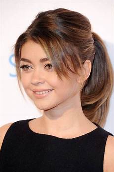 Ponytail With Fringe Hairstyles by 55 Hairstyles With Bangs And Fringes To Inspire Your Next Ponytail With Fringe Hairstyles