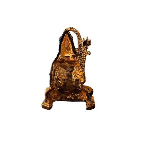 Metal Lord Shiva Idol for Car Dashboard | Arte House
