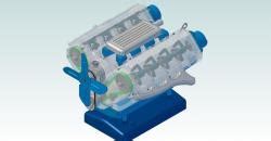 Image result for Running Model V8 Engine Kit