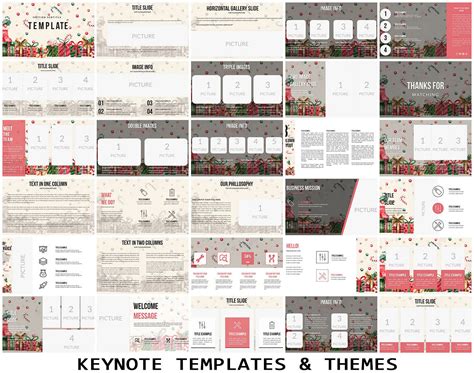 Fairy Christmas Keynote templates - Themes