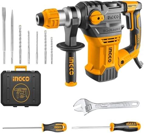 Ingco 1700W Demolition breaker With 2pcs chisels (Impact force:45J ...