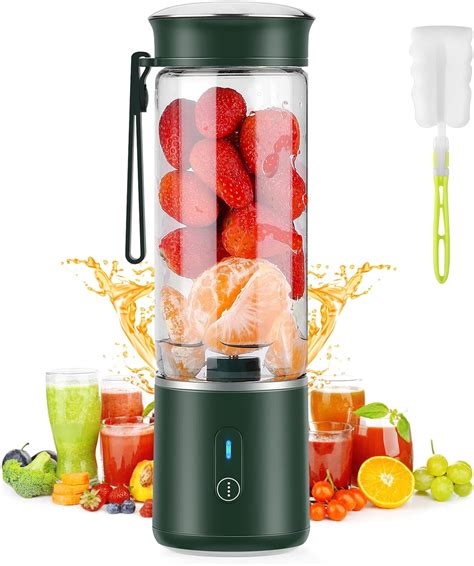 Amazon.com: Portable Blender,Personal Hand Smoothie Travel Blender Cup ...