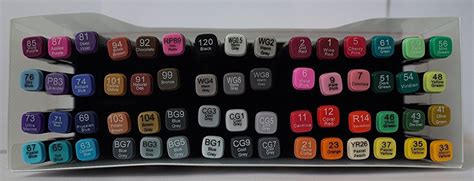 DEZIINE Imported Colours Dual Twin Markers Pen One Side and Flat Nib On ...