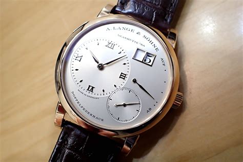 中古品A【A.LANGE＆SOHNE】ランゲ＆ゾーネ ランゲ1 Ref.191.032 K18ピンクゴールド シルバー文字盤(2019年10月)