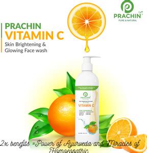 Prachin Vitamin C Skin Brightening & Glowing Face wash Face Wash ...