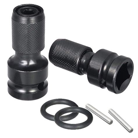 Bestgle 1/2 Inch Square Drive to 1/4 Inch Hex Female Socket Adapter ...