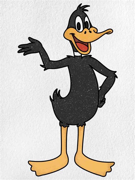Daffy Duck Drawing - HelloArtsy