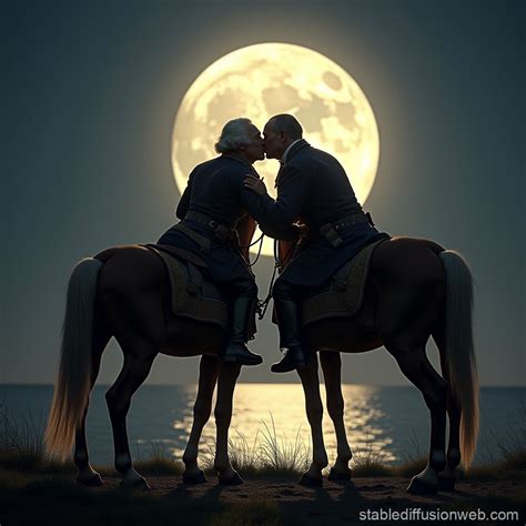 George Washington, Vladimir Putin, Horse Ride Under Full Moon | Stable ...