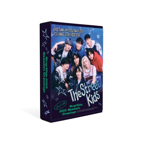 Stray Kids 2025 Season’s Greetings The Street Kids and Photocards set ...