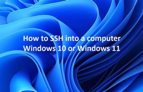 Image result for Using SSH to Connect to Home Computer