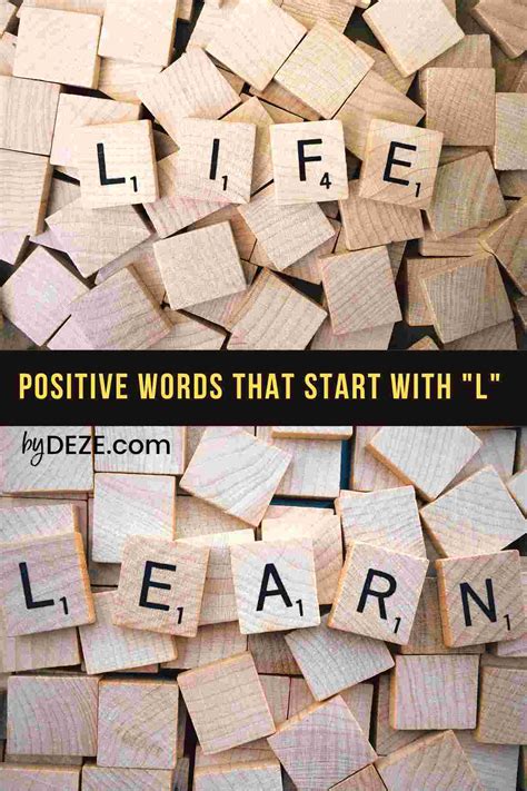 305 Positive Words That Start with L - byDeze