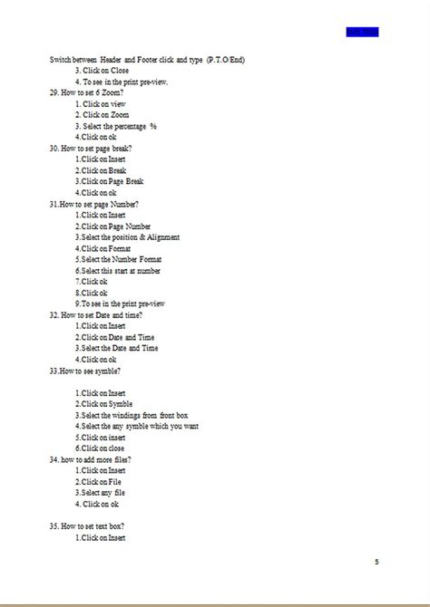 Basic MS Word Learning 的图像结果