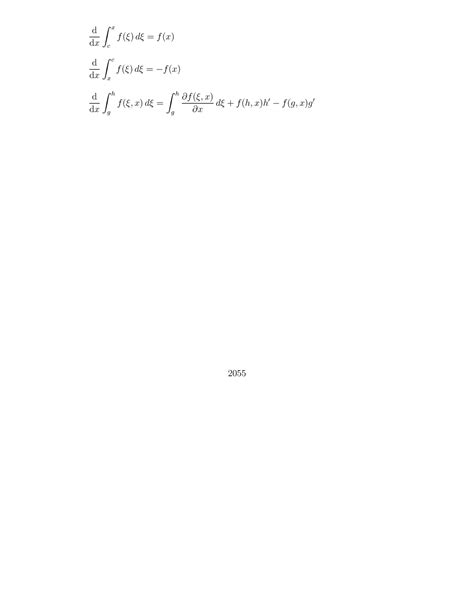 Advanced Mathematical Methods for Scientists and Engineers-417 - d dx ∫ ...