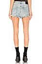 One Teaspoon Junkyard Mini Skirt in Blue Storm | REVOLVE