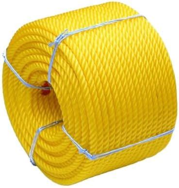 MAHIRA PP Hanging Rope Yellow, 2 MM, 220M High Strength Nylon Plastic ...