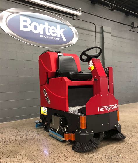 Factory Cat GTX Series Rider Floor Scrubbers - Bortek Industries, Inc.