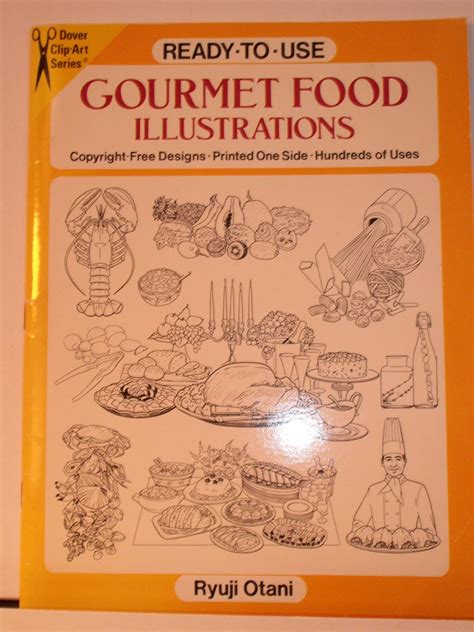 Buy Ready-to-Use Gourmet Food Illustrations (Dover Clip Art) Book ...