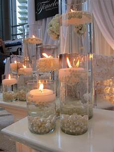Wedding Centerpieces Candles Ideas by Candles With Pearls Centrotavola Matrimoniali Wedding Centerpieces Candles Ideas
