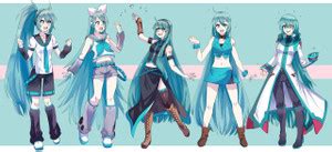 Hatsune Miku Matte Finish Poster Paper Print - Animation & Cartoons ...
