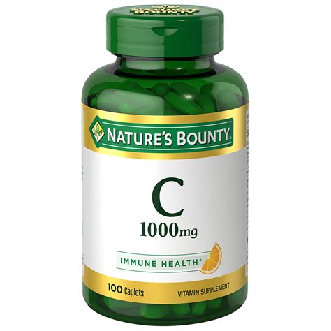 NATURE'S BOUNTY VITAMIN C 1000MG (Single Tablet) - Supermed Pharmacy