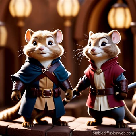 Epic Movie Adaptation: Redwall Characters | Stable Diffusion Online