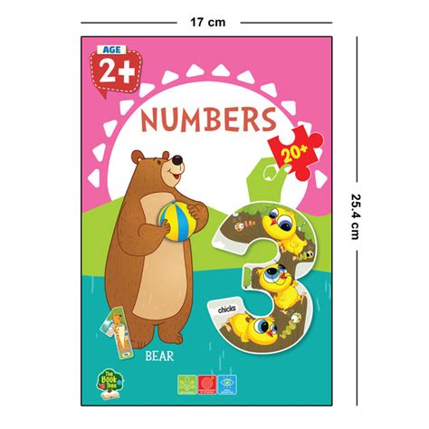 Number Puzzle for Toddlers - 20+ Piece Set for Early Math Learning, Fu