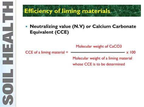 Lime requirement of acid soil, liming materials, reclamation and ...