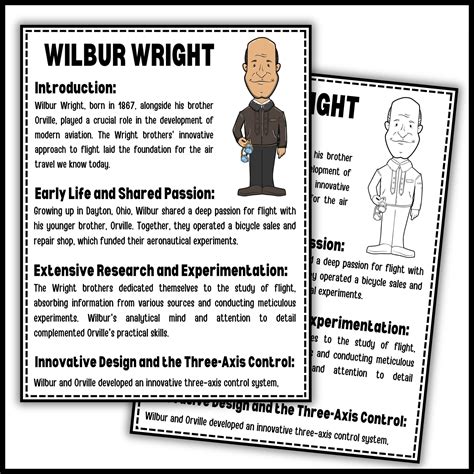 Wilbur Wright Reading Comprehension Passage & Questions | Made By Teachers