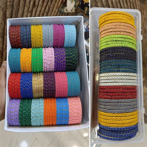 Trending Combo Box With Side Bangles 20