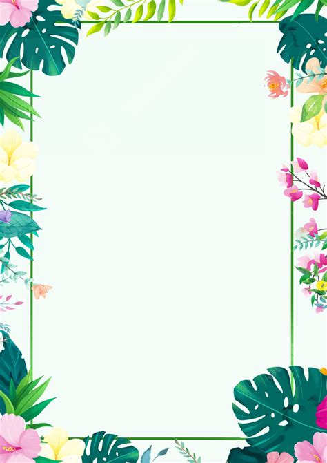 Summer Page Border