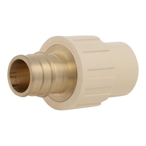 SharkBite 3/4-IN PEX-A Brass Expansion X 3/4-IN CPVC Adapter (10-Pack ...