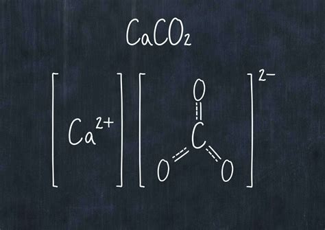 Caco3 Molecular Structure