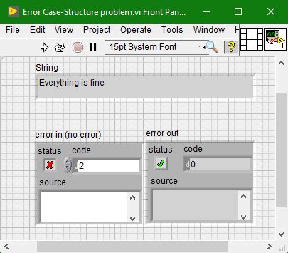 Image result for LabVIEW Error Clusters