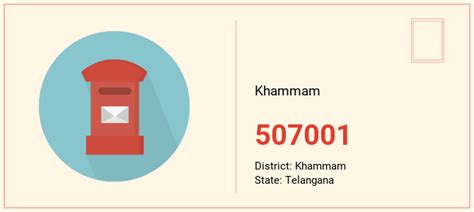 Khammam Pin Code, District Khammam Telangana - PinCodeArea.in