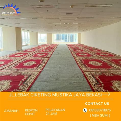 Tempat Penyewaan Karpet Permadani Untuk Acara Area Jakpus