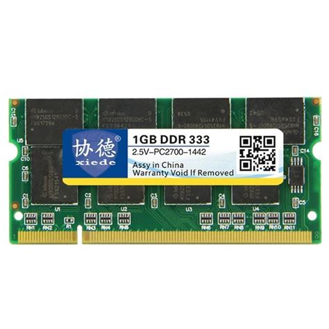 XIEDE X008 DDR 333MHz 1GB General Full Compatibility Memory RAM Module ...