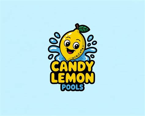 Entry #2027 by SaddamCoverz for Candy Lemon Pools Logo Design | Freelancer