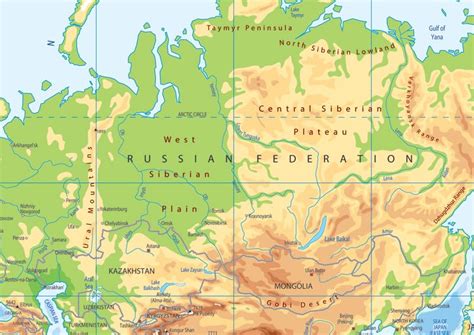 Physical Map of The World - Size A1-59.4 x 84.1cm - India | Ubuy