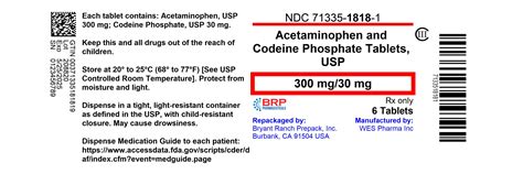 DailyMed - ACETAMINOPHEN AND CODEINE PHOSPHATE tablet