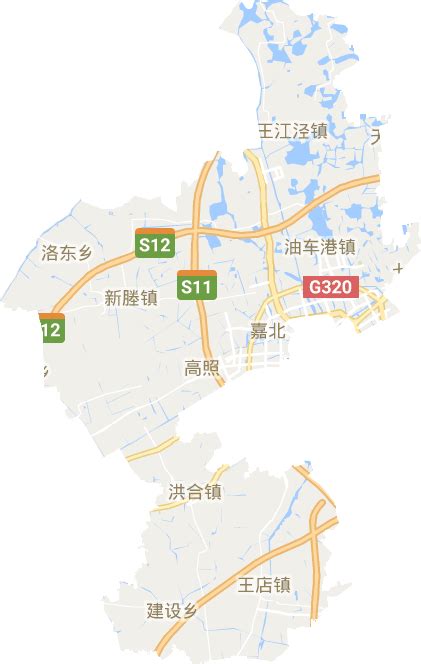 嘉兴秀洲区区划图,嘉兴秀洲区地图,嘉兴市秀洲区划分图_大山谷图库