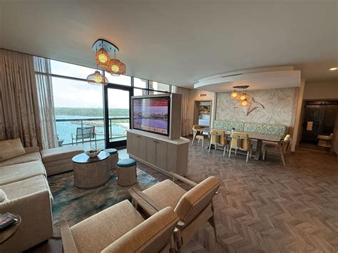 Polynesian Resort 2 Bedroom Villa Floor Plan Island Tower At Disney's