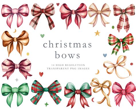 Christmas Present Bow Clip Art
